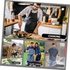 TEHAUX Oilproof Arm Sleeves for Seniors Kitchen Cooking Baking Painting