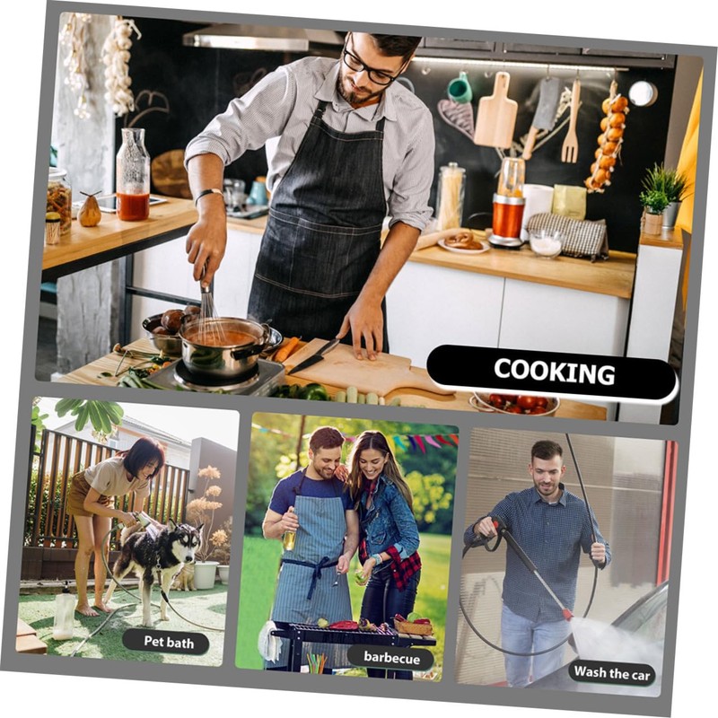 TEHAUX Oilproof Arm Sleeves for Seniors Kitchen Cooking Baking Painting