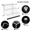 16” Acrylic Display Organizer with LED Light - 3 Tier