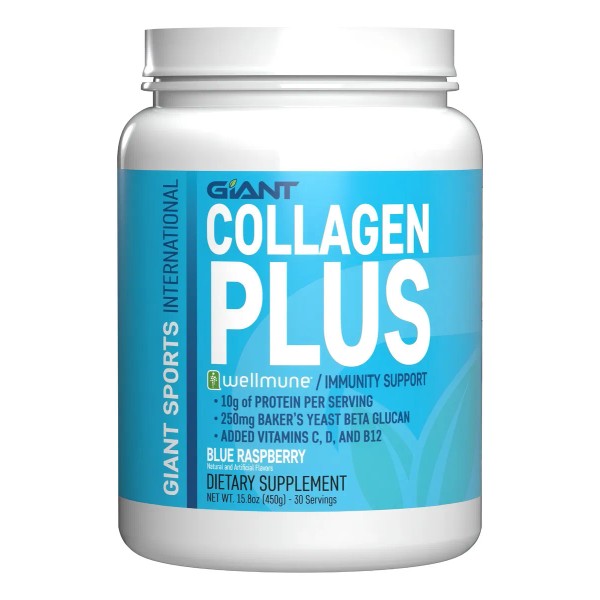 Colgeno Collagen Plus Wellmune Beta Glucano Soporte Inmune Sabor Blue
