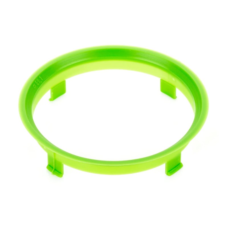 LST 4 x Centring Rings Distance Rings Light Green for