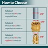 GASPRO 20 Feet 3/8" ID Natural Gas Hose, Low Pressure