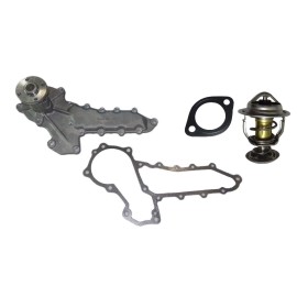 Kumar Bros USA New WATER PUMP With Thermostat & Gasket 160°F FITS Kubota V2403