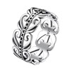 Suplight 925 Sterling Silver Celtic Knot Ring, 8mm Retro Celtic
