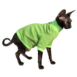 Kotomoda Cat's Cotton Sweater LIME (S)