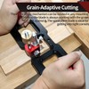 Aepiraza Veritas Router Plane for Woodworking, Router Plane Handheld Adjustable