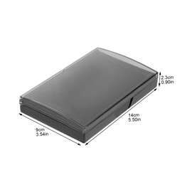 Operitacx Stamp Box Washable Ink Pads Fingerprint Ink Pad Stamp Pads Stamps for Painting Stamper Stamps for Thumbprint Ink Pad Ink Stamp Inkless Ink Pad for Fingerprints Plastic Black