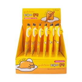 Sanrio Character Goods Gudetama Figure Ballpoint Pen 1 Box (24 Pieces) / 산리오 캐릭터 굿즈 구데타마 피규어 볼펜 1box 24개입