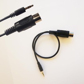 MIDI Cable 3.5mm TRS/MIDI, KORG Volca Series, AIRA Compact Series, MOOG STUDIO Compatible (60cm)