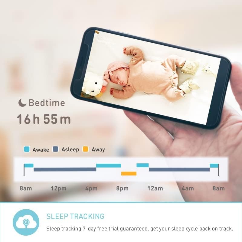 Lollipop Baby Monitor Upgraded Smart Wi-Fi Camera of True Crying