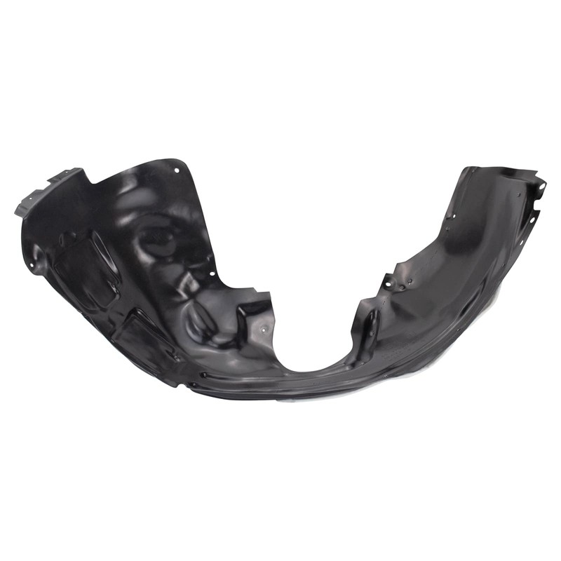 TRQ TRQ Front Right Inner Fender Liner Black Passenger Side