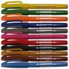 Pentel SES15C-D felt-tip pen with flexible brush-like tip green