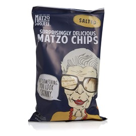 Matzo Chips, Salted, Large Bag, 6 oz, Pack of 3