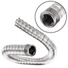 1Pack 22mm/24mm 60cm/100/200cm Dual-layer Air Diesel Heater Exhaust Pipe w/Cap