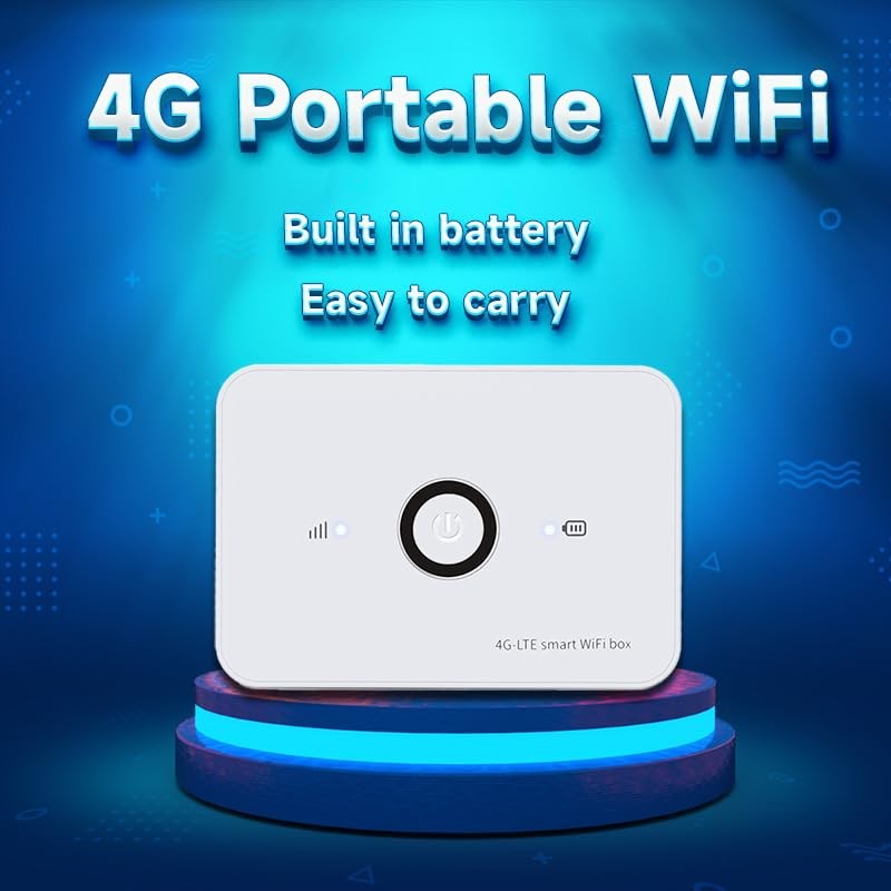 HOSAYA Portable WiFi 4G SIM Card Router 10 WiFi Users