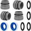 IHLOOTD 4560 Pool Hose Adapter Set of 4 Pool Pump