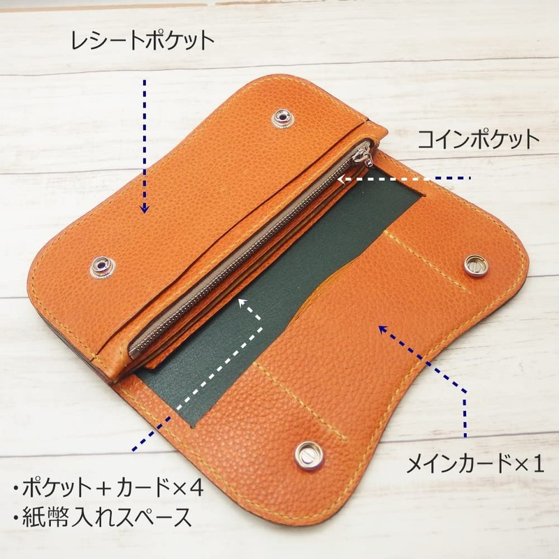 Island Puppy Leathercraft Hard Paper Pattern Leather Long Wallet, Bag,