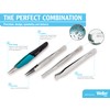 Weller Erem 258SA Precision Tweezers with Pointed Synthetic Tips and