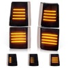 Gempro Sequential Amber LED Corner Side Marker Turn Signal Lights