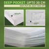 4AS Terry Towel Waterproof Mattress Protector – Super Absorbent &