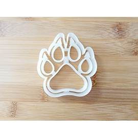 Paw Shaped Cookie Cutter - Cat Pawprint - 3 inch