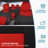 BDK PolyPro Car Seat Covers Full Set in Red on