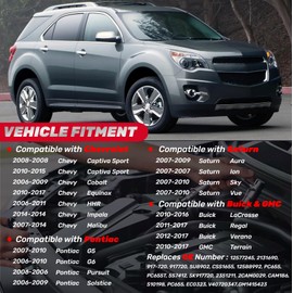 Camshaft Position Sensor Compatible with Chevy Equinox Malibu Impala Cobalt Captiva HHR GMC Terrain Buick Lacrosse Regal Pontiac G5 G6 Solstice Saturn Aura Ion Sky Vue, Replaces 12577245 917-720