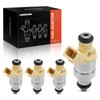 A-Premium 2 Holes Fuel Injectors Set of 4 Compatible with