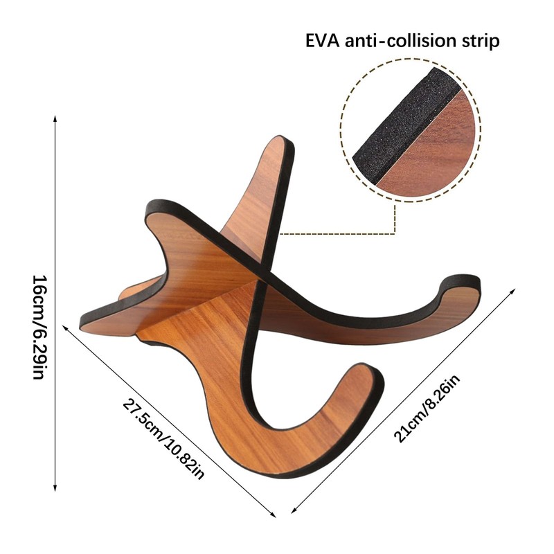Butyeak Removable Musical Instrument Stand, Ukulele Stand, Portable Ukulele Holder,