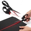 Laser Guided Scissors for Fabric Cutting, Stainless Steel Sewing Shears