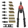Rivet Nut Tool, Hand Rivet Nut Setter Kit with 7pcs
