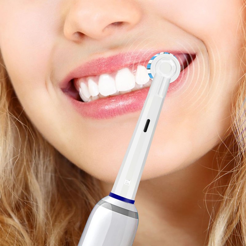 Replacement Toothbrush Heads for Oral B Pro 1000 Replacement Heads,6