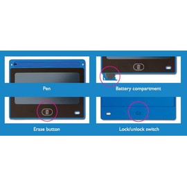 Creative Products Doodle Pad - Portable LCD Drawing Device