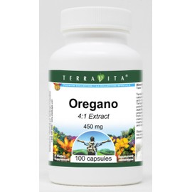Oregano 4:1-450 mg (100 Capsules, ZIN: 521032) - 3 Pack