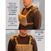 Shoulder Strap Pad for Optimal Weight Distribution, Plate Carrier Shoulder