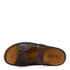 NAOT Men's Mikael Flat Sandal, Brown, 44 EU/11 M US