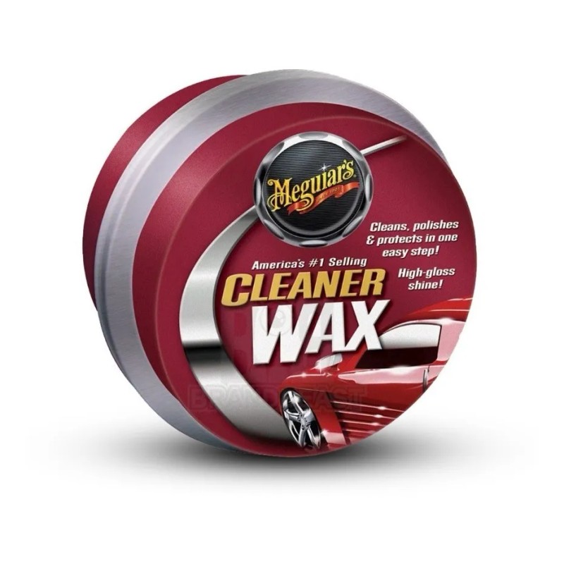 Cera Limpiadora En Pasta De Carnauba Meguiars Roja A-1214