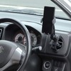 Carmate SA29 In-Car Smartphone Holder, Long Arm Type, Air Conditioner
