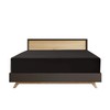 EV DEKOR Extra Deep Fitted Sheet Single, Black - Deep