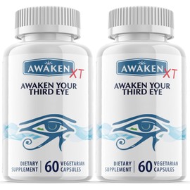 Awaken XT (2 Pack) Awaken XT Pineal Capsules for Physical and Mental Focus (120 Capsules)