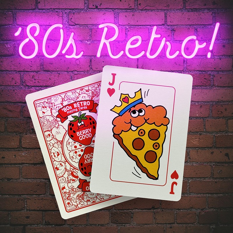 Trend Enterprises 80's Retro Playing Cards