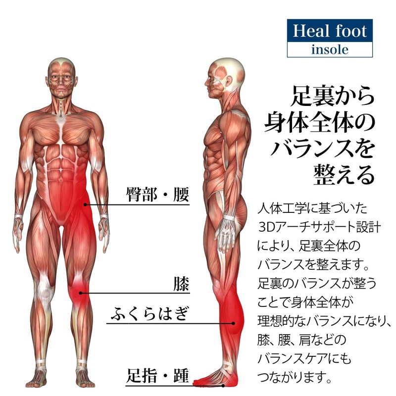 Heal Foot Shock Absorbing Insoles That Prevent Your Shoes From