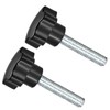 CoCud Star Clamping Knobs, M10 x 45mm Male Thread 38mm