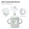 Little Rawr 180ml Silicone Sippy Cup with Soft Spout, Easy