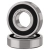 XiKe 2 Pcs 6307-2RS Double Rubber Seal Bearings 35x80x21mm, Pre-Lubricated