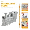VORCOOL Steam Train Shaped Coin Bank Money Box Piggy Bank