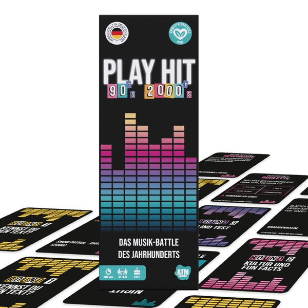 ATM Gaming - PlayHit Board Game - The Music Quiz