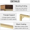 OVOV Heavy Duty Brackets 6inch Set of 4 Wall Mount