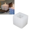 3D Heart Cube Aromatherapy Candle Silicone Mold Food Grade Candle