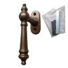 Graf von Gerlitzen Antique Brass Window Handle Window Handle Window